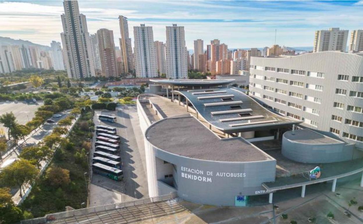 Imagen de archivo de la estación de autobuses de Benidorm