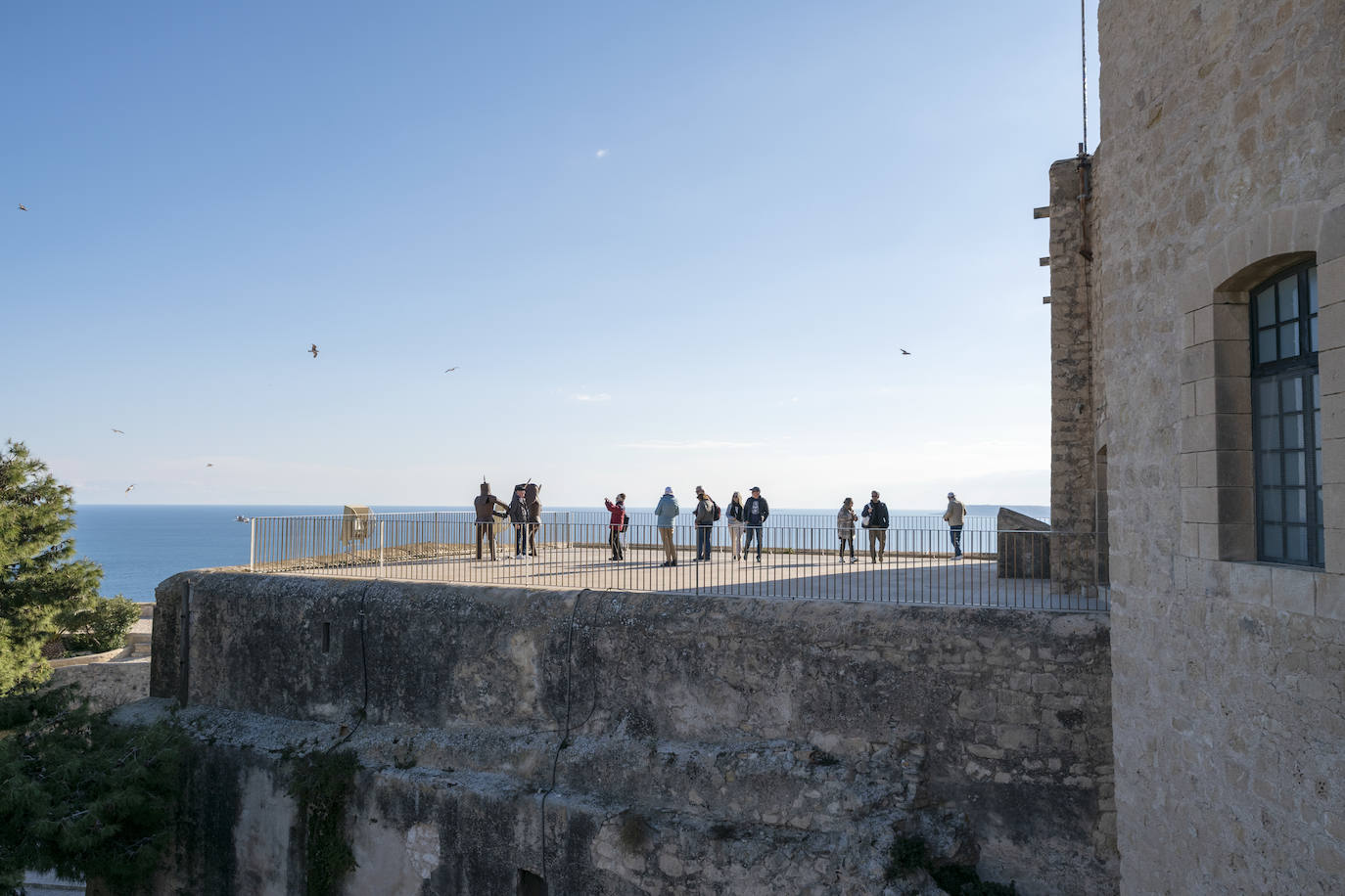 Fotos: Un paseo por el emblemático Castillo de Santa Bárbara