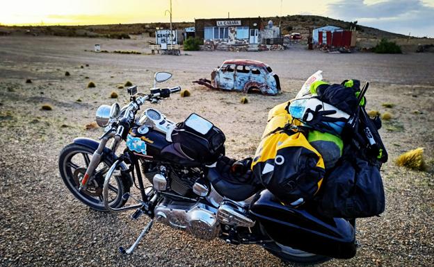 Una de las paradas de la travesía por Sudamérica.