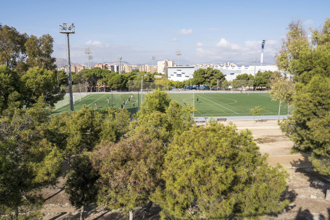 Fotos: Un parque en el corazón verde de Alicante