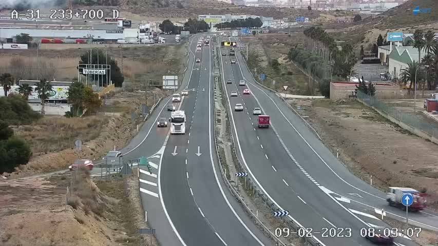 Congestión en la A-70 