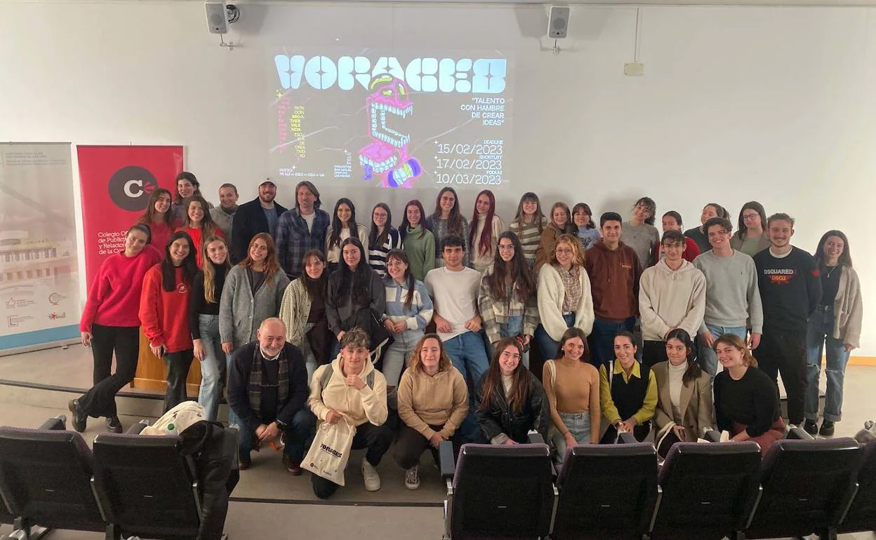 La presentación de 'Voraces' en la Universidad de Alicante. 