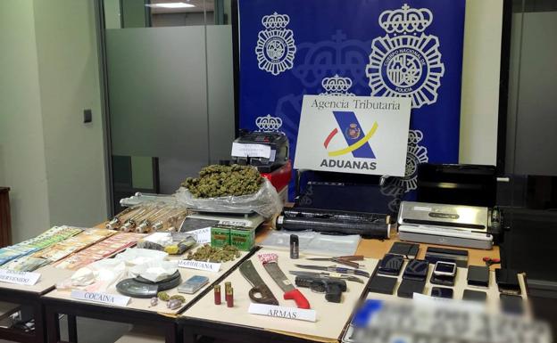 Cae una banda dedicada al tráfico de drogas y al contrabando de tabaco en Alicante