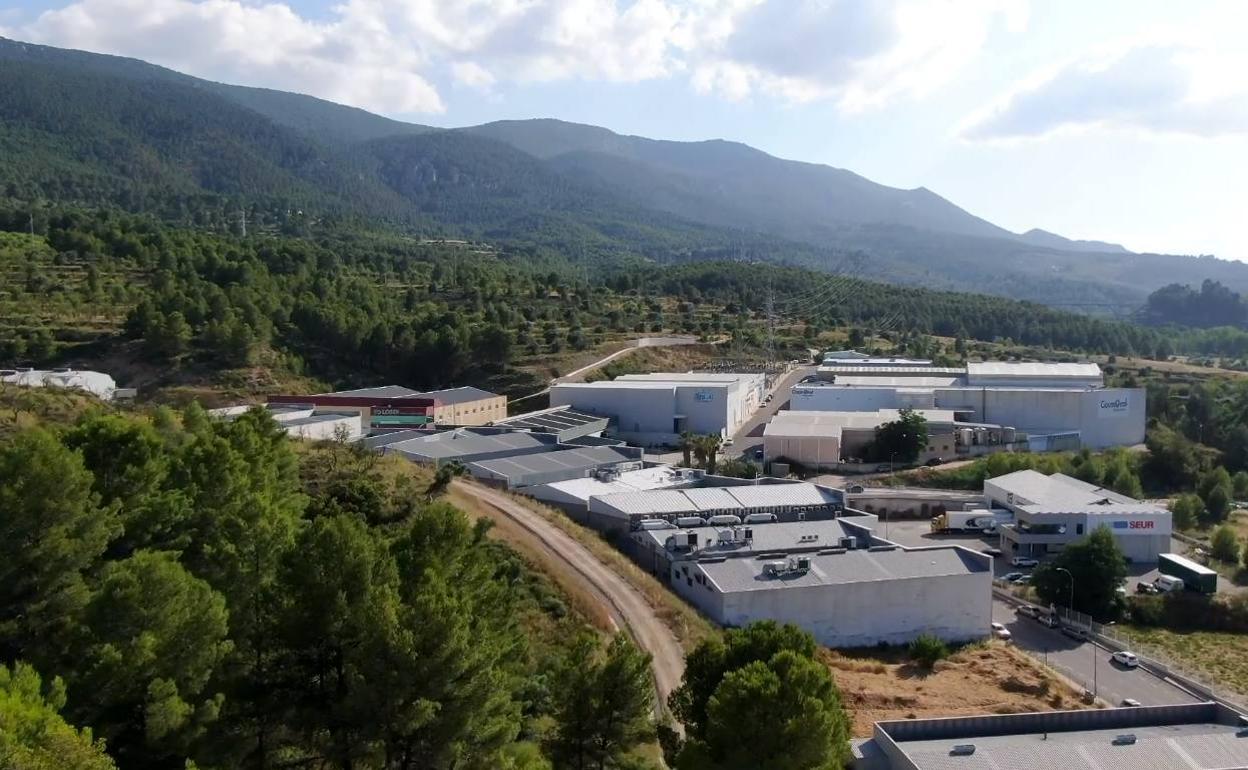 Polígono industrial El Clérigo, en Alcoi