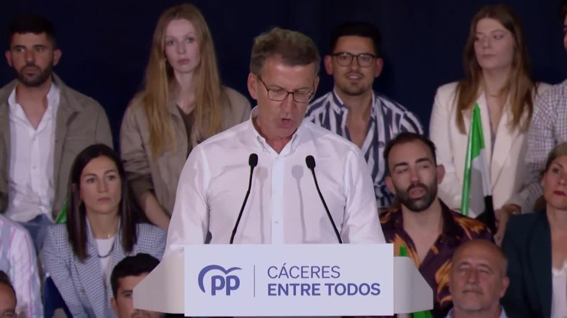 Feijóo llama a votar al PP sin "atajos" para "pasar página" de Sánchez
