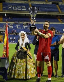 Imagen secundaria 2 - El Hércules hace su partido más completo de la pretemporada para llevarse el &#039;Ciudad de Alicante&#039; (3-0)