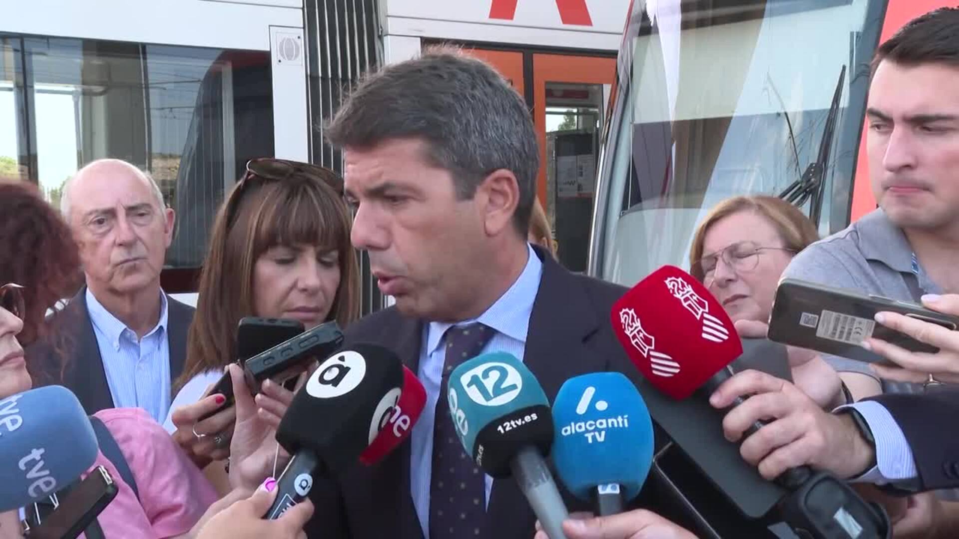 Mazón asegura que la movilización del PPCV será "total" en el acto contra la amnistía