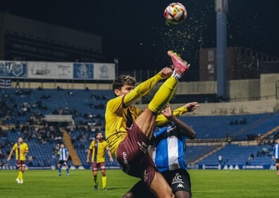 Imagen secundaria 1 - El Hércules deja escapar los primeros puntos del Rico Pérez y no aprovecha el tropiezo del Lleida (1-1)