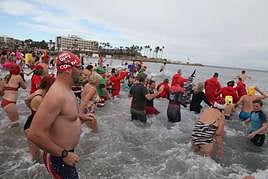 Baño solidario en Xàbia