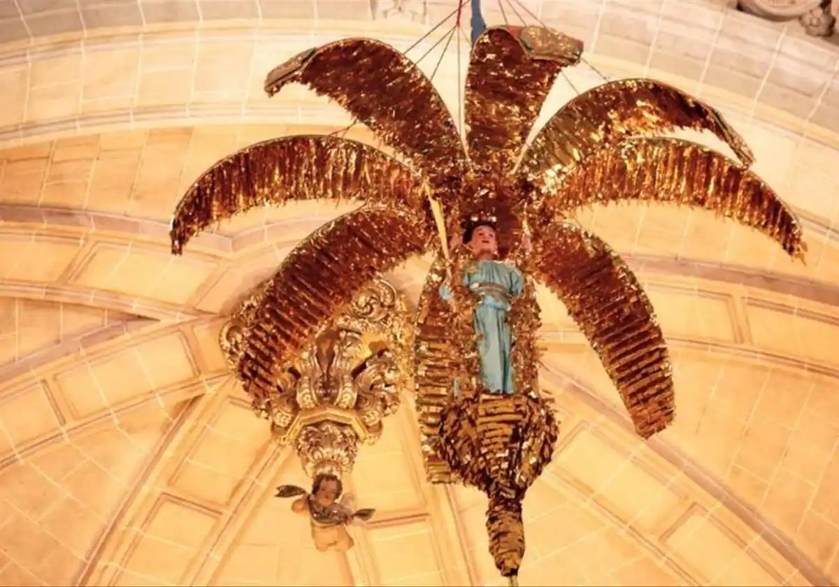 Una de las partes del Misteri d'Elx