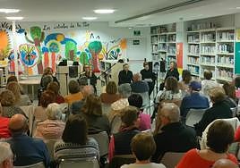 Una de las actividades organizadas en la Biblioteca Municipal Alberto Navarro en 2023.