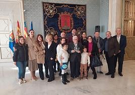 Juan Sempere recibe un homenaje por su 100 cumpleaños.