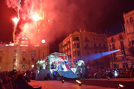 La Adoración del niño Jesús, momento culminante de la Cabalgata