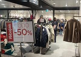 Planta de moda en el Corte Inglés de Alicante.