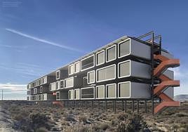 Proyecto ganador del primer premio del concurso de ideas.