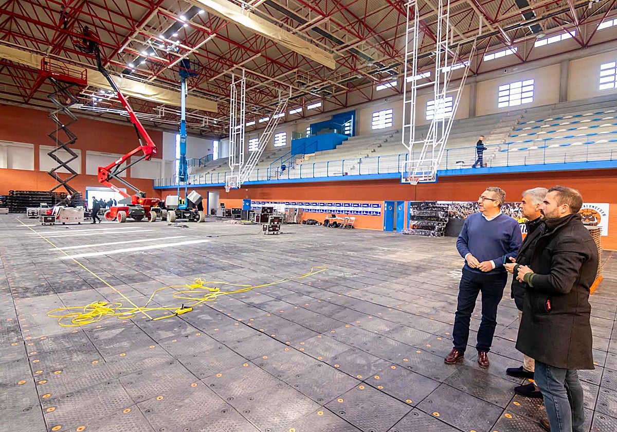 El alcalde de Benidorm, Toni Pérez, visitó los trabajos que se están llevando a cabo