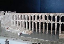 Miniatura del Acueducto de Segovia.