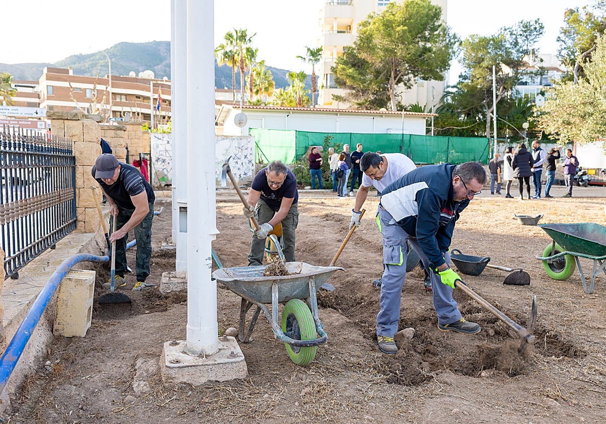 Los trabajos han comenzado en la mañana de este martes.