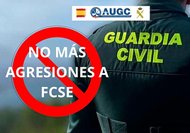 Cartel de la AUGC.