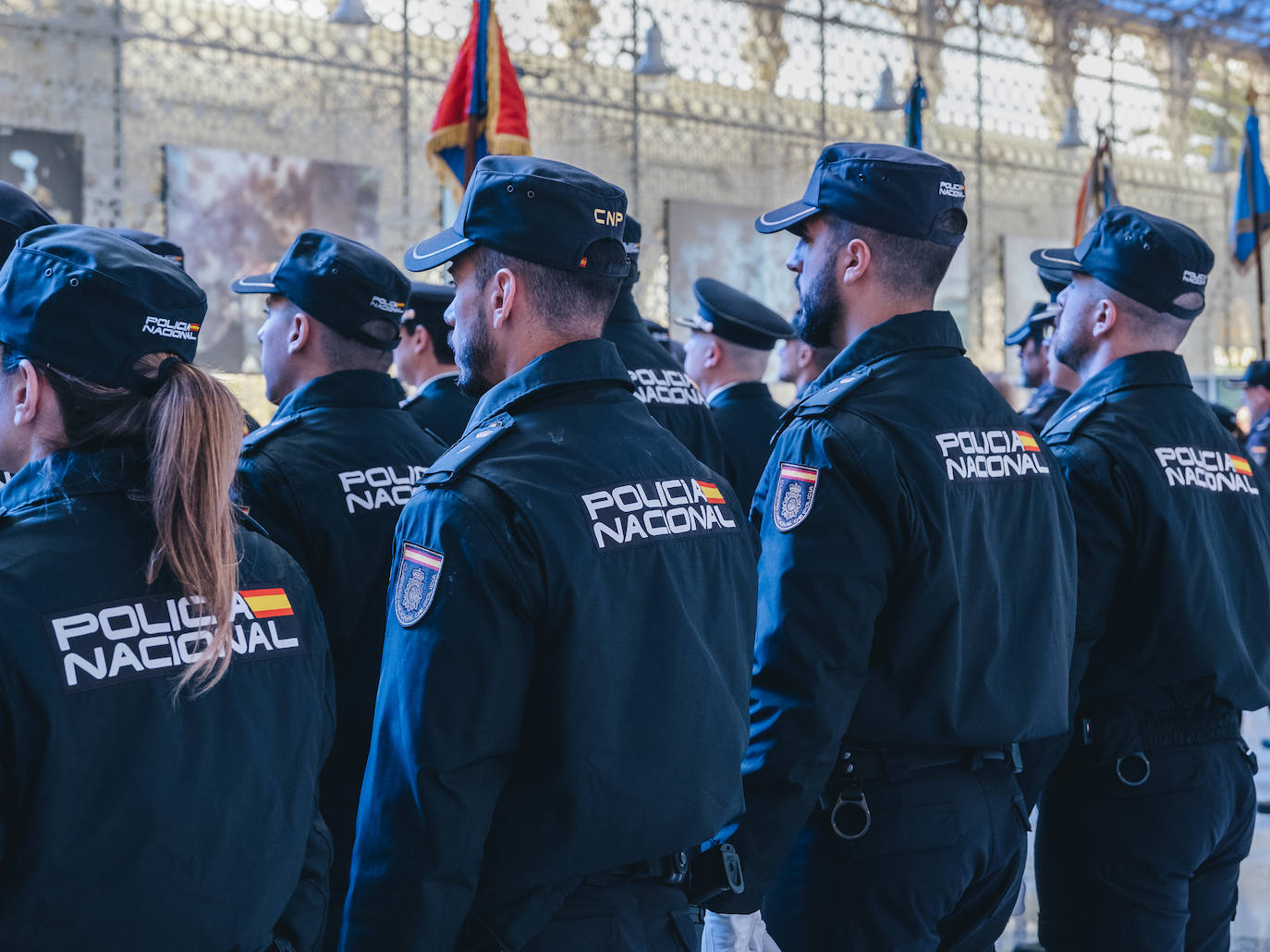 Acto conmemorativo de la Polcía Nacional en Alicante.