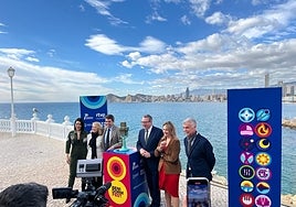 Imagen del acto celebrado este jueves en Benidorm
