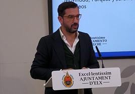 El concejal de Movilidad, Claudio Guilabert.