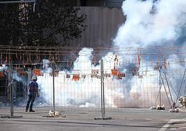 Mascletà del ciclo 'Pòlvora tot l'any'.