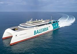 El Eleanor Roosevelt, fast ferry con motores duales a gas natural y gemelo