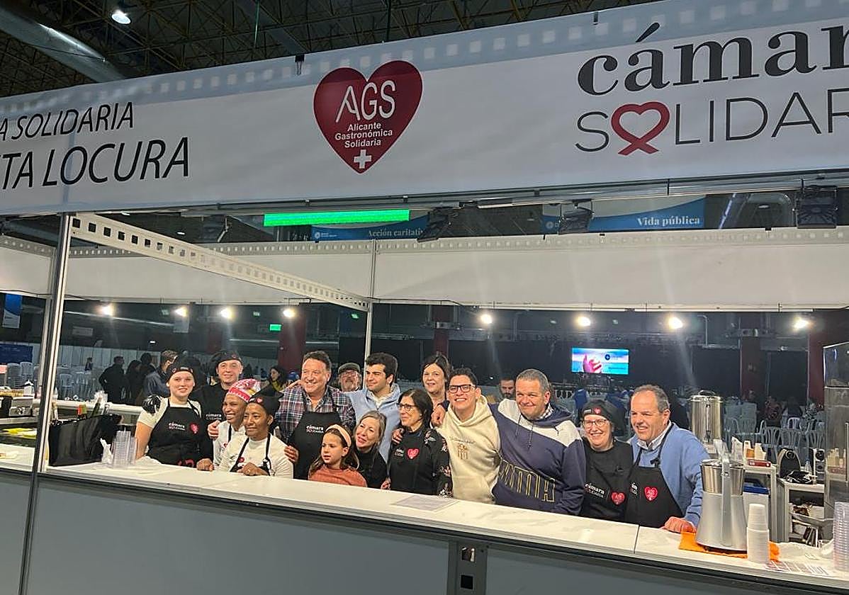 Barra solidaria de Alicante Gastronómica.