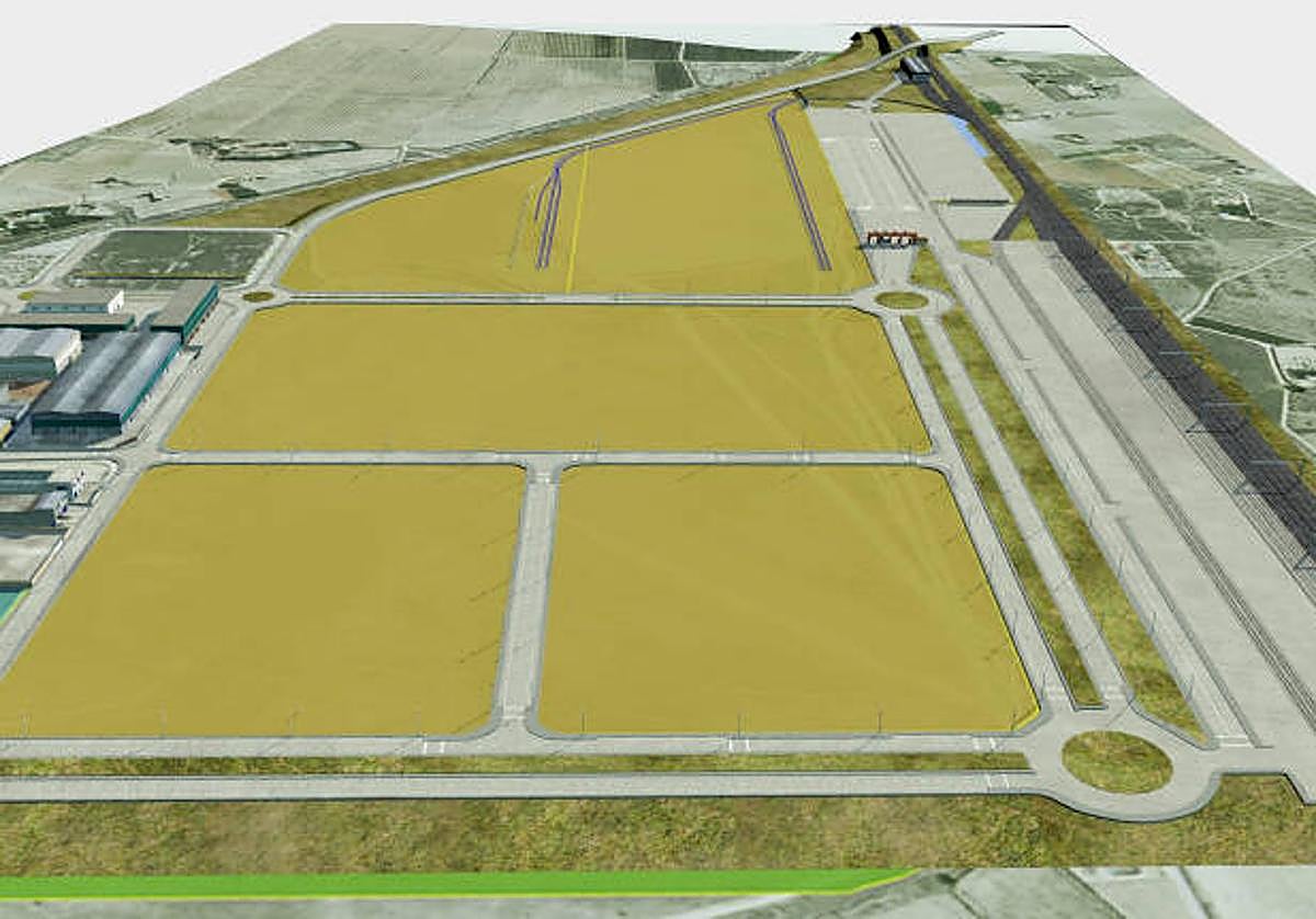 Uno de los proyectos de suelo industrial para el que Villena pide el desbloqueo.