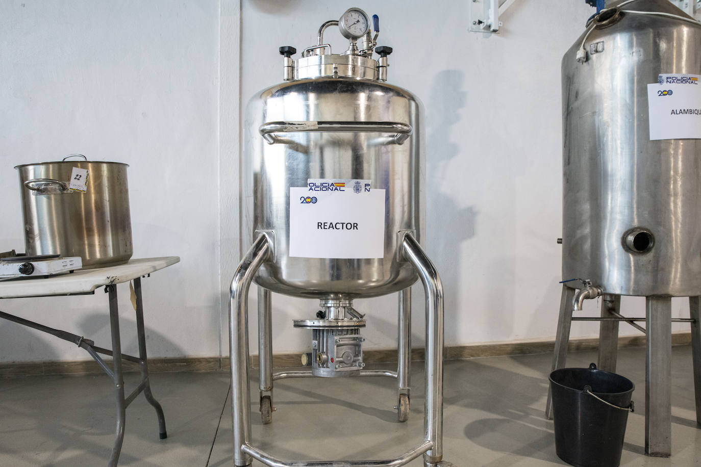 Imágenes de la mayor operación contra las drogas sintéticas