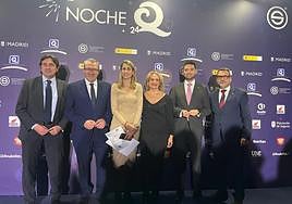 Entrega del reconocimiento en la Galería de Cristal del Palacio de Cibeles este jueves.