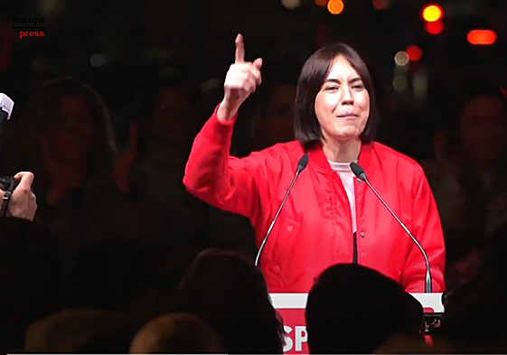 Morant durante la presentación de su candidatura.