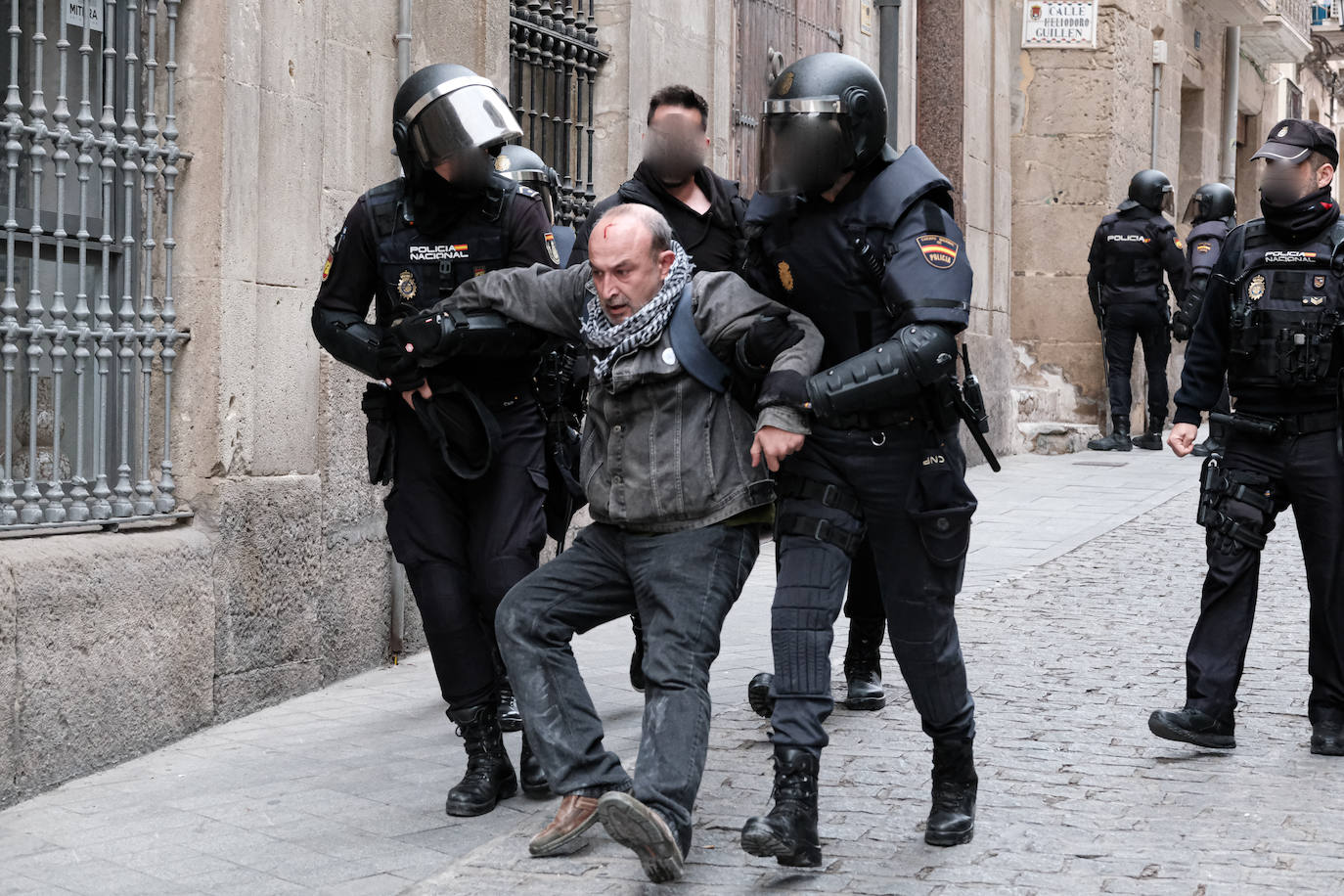 Desahucio de un septuagenario en el centro de Alicante