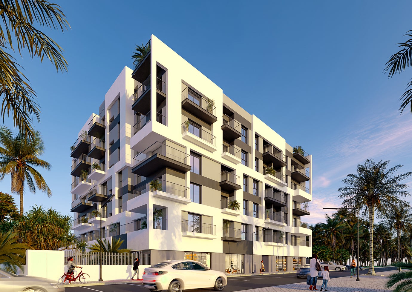 Recreación del nuevo edificio Travalón.