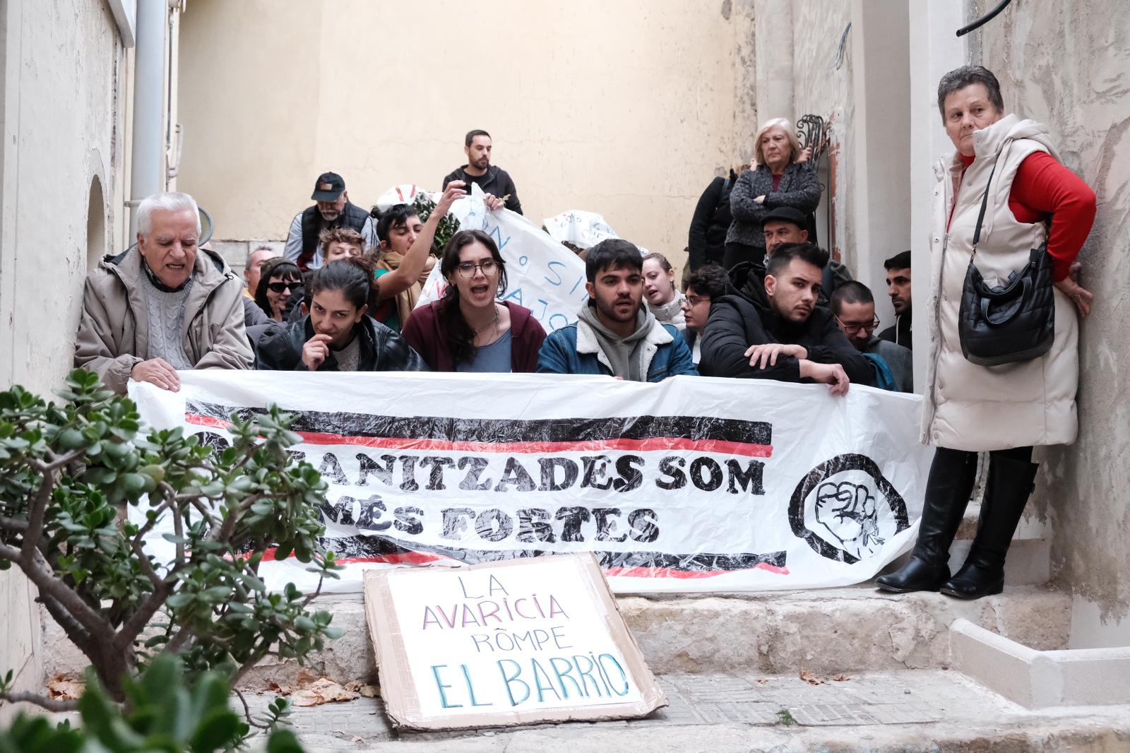 Desahucio de un septuagenario en el centro de Alicante