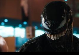 Momento de la primera película de la trilogía de Venom.