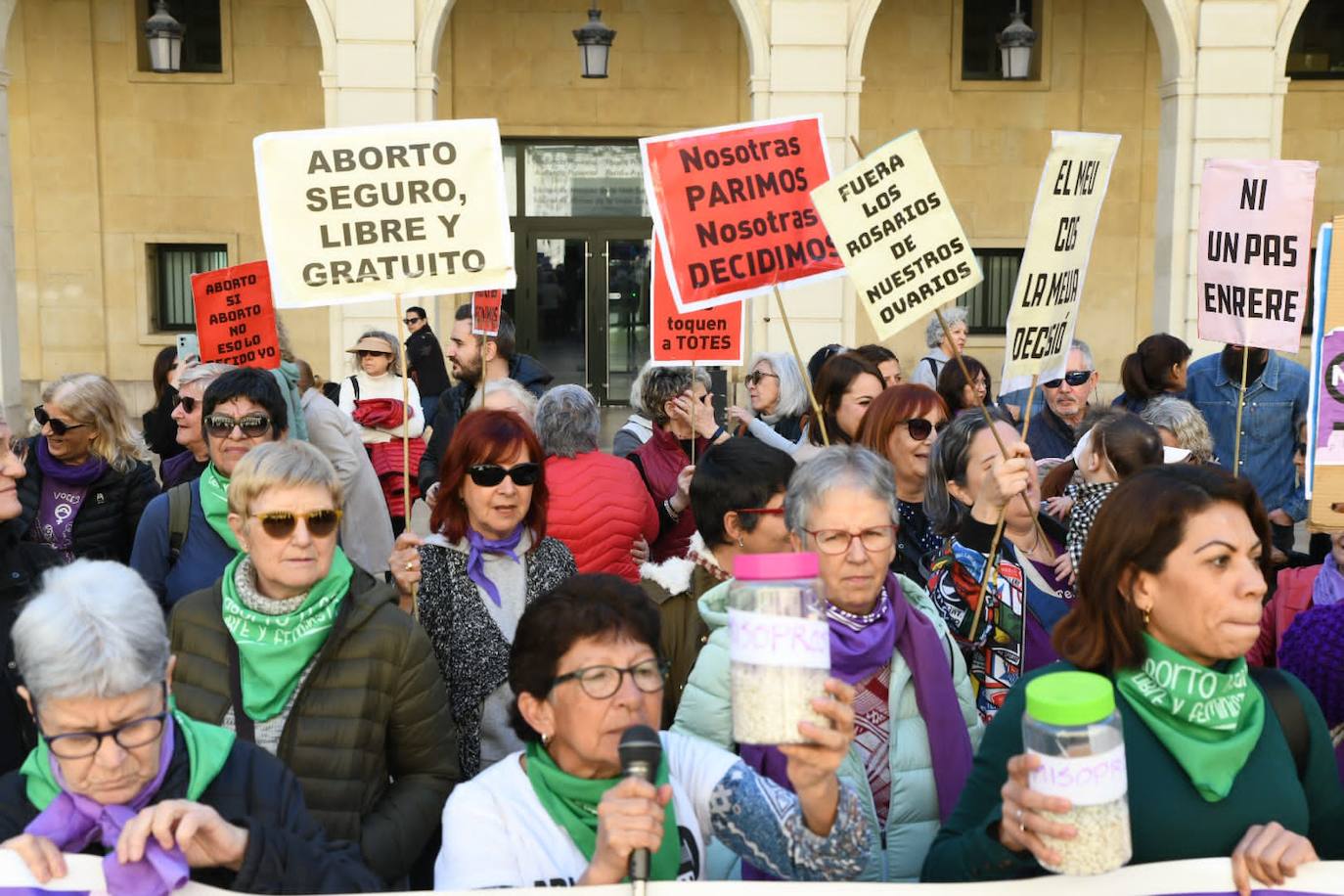 Protesta contra la &#039;oficina antiaborto&#039; de Alicante