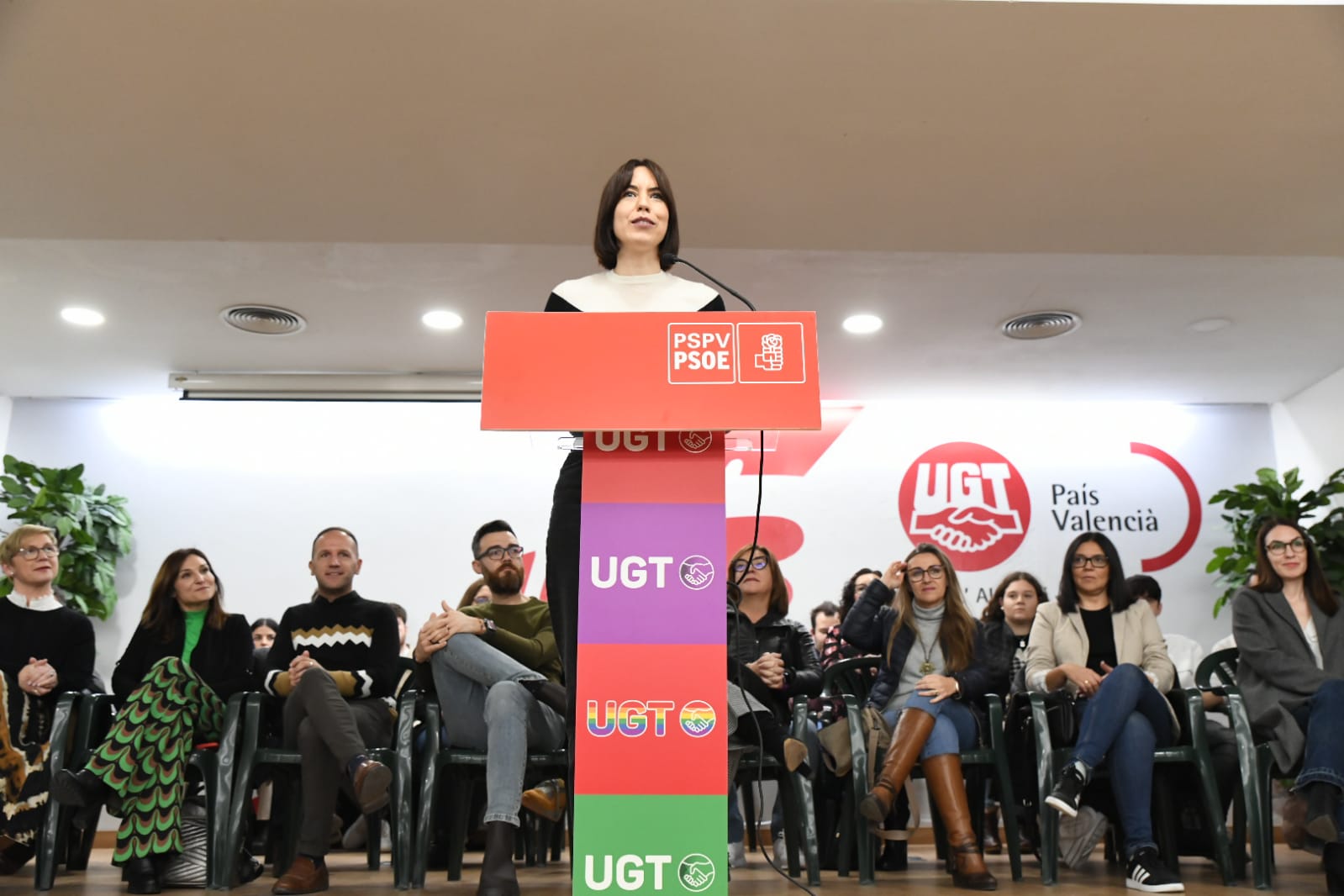 Diana Morant empieza la campaña precongresual en Alicante