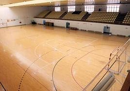 Pista del pabellón deportivo Vicente Crespo.