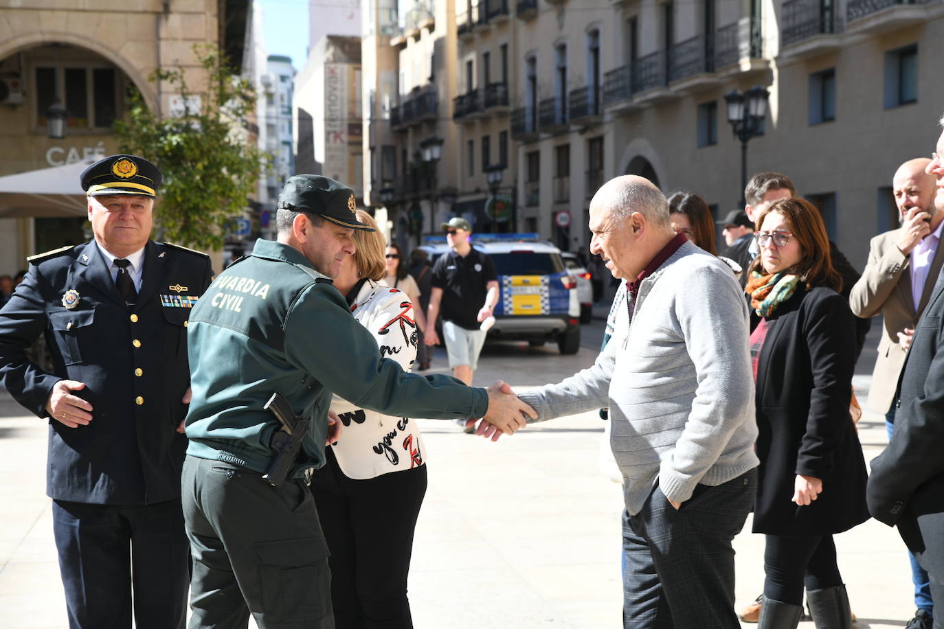 La provincia de Alicante se suma a la condena por el asesinato de dos guardias civiles en acto de servicio en Barbate