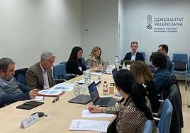 Mesa Sectorial de Educación celebrada este martes.