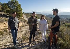 Reforestación en la Pineta.