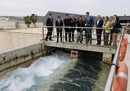Así ha sido la visita de Pedro Sánchez a la desaladora de Torrevieja