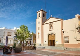 Imagen del estado actual de la plaza Mayor de l'Alfàs del Pi