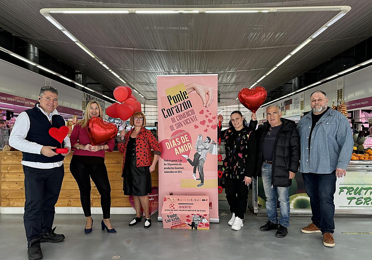 Presentación de la campaña de comercio de San Vicente.