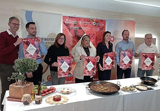 Acto de presentación de las jornadas culinarias.