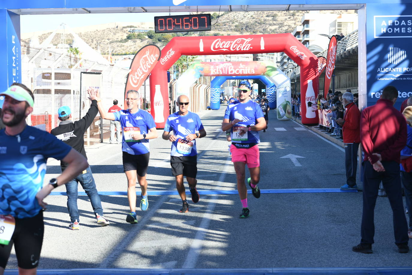 Las mejores imágenes de la Media Maratón de Alicante
