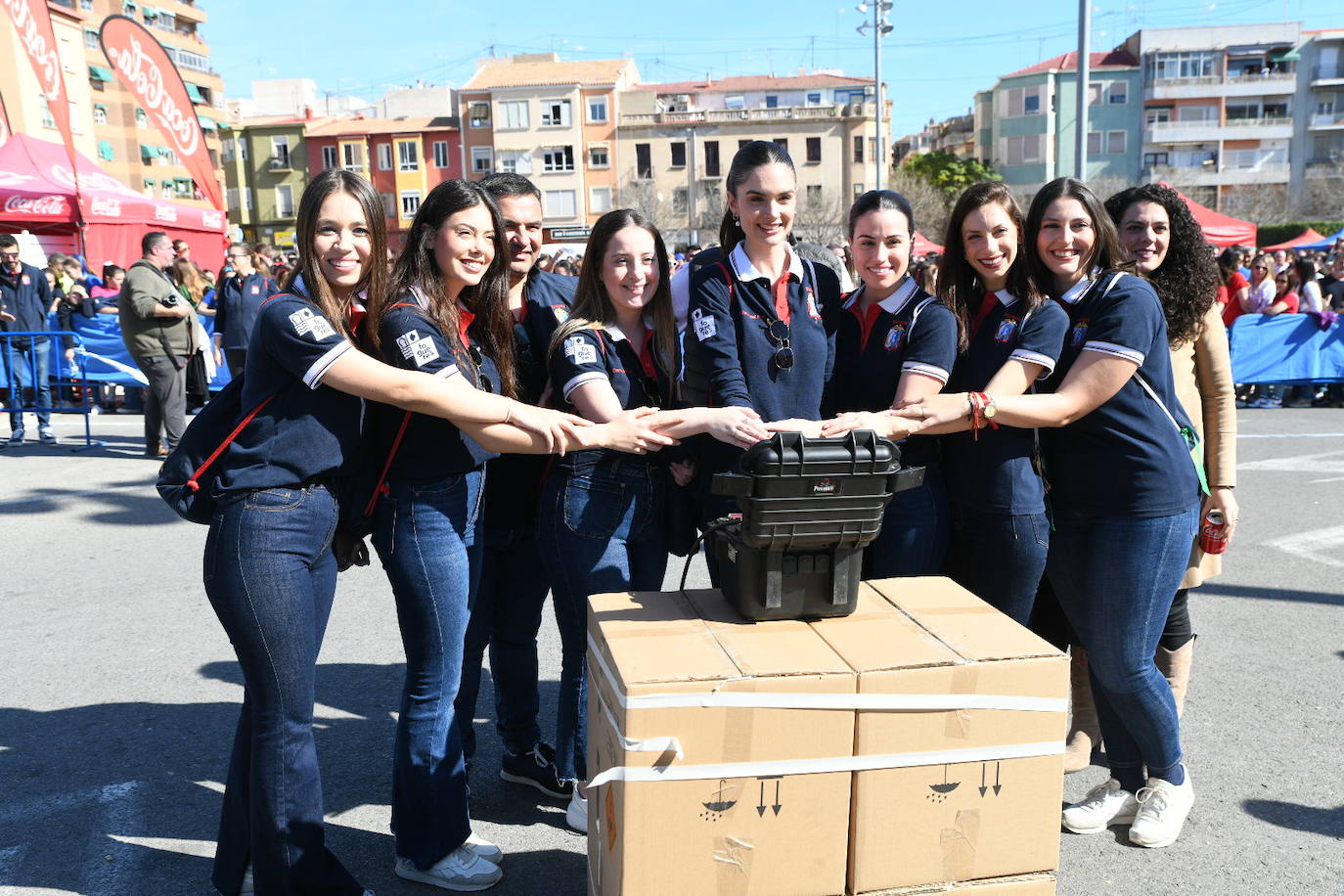 La mascletà de las Hogueras de Alicante en el ADDA, foto a foto