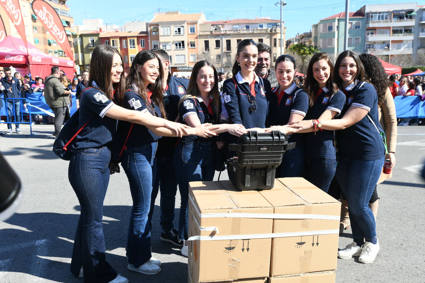 La mascletà de las Hogueras de Alicante en el ADDA, foto a foto